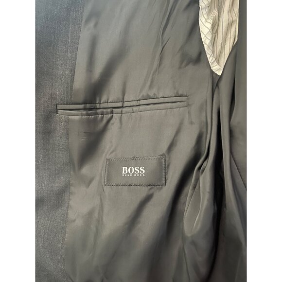 Hugo Boss Dark Gray Wool Blend Blazer Jacket 38S - Picture 9 of 9